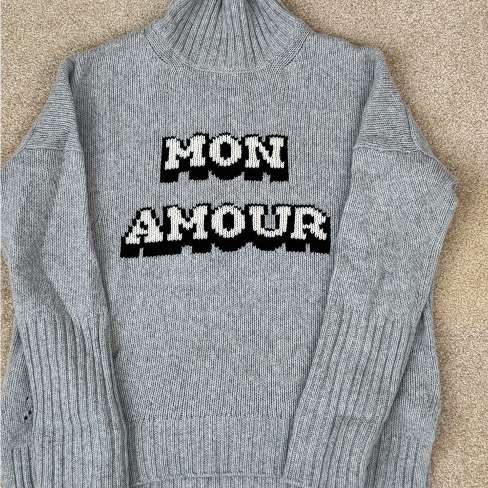Zadig & Voltaire Light Gray Knit Sweater